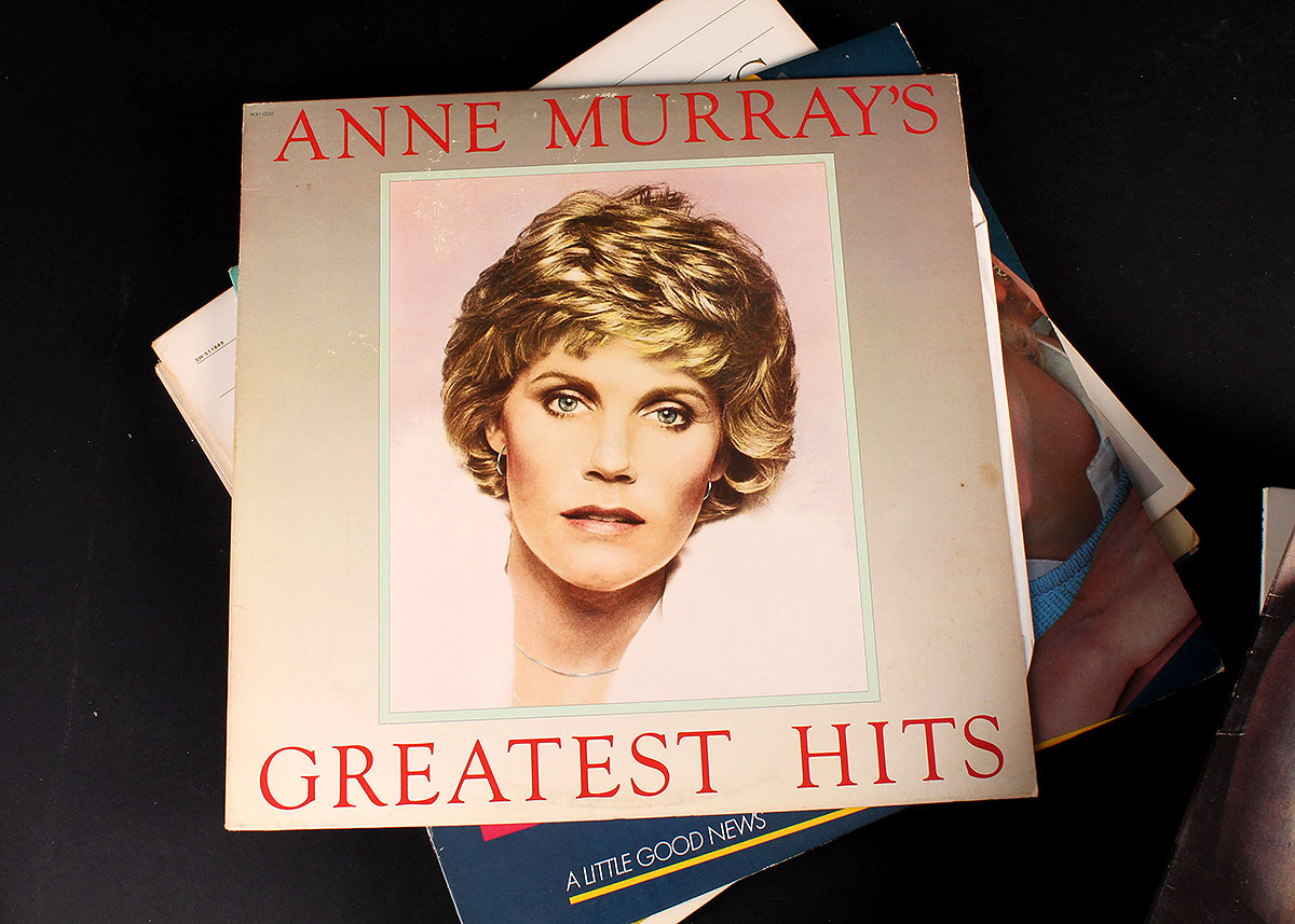 Collection of Female Pop and Country 33 RPM Records