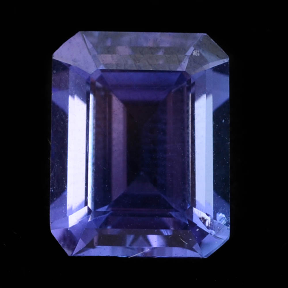 Loose 3.60 Carat Rectangular Step Cut Tanzanite Gemstone
