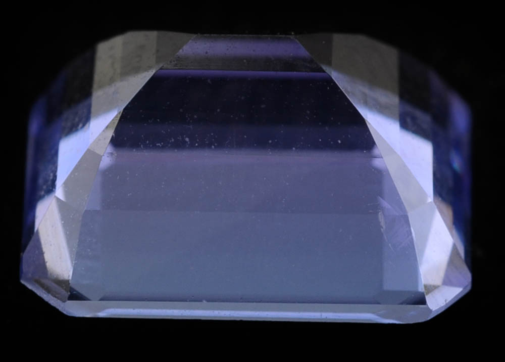 Loose 3.60 Carat Rectangular Step Cut Tanzanite Gemstone