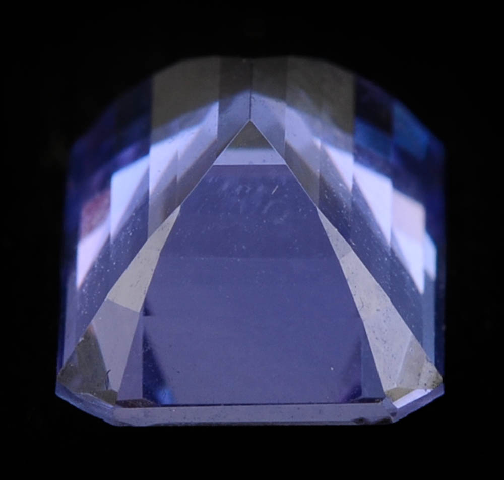 Loose 3.60 Carat Rectangular Step Cut Tanzanite Gemstone