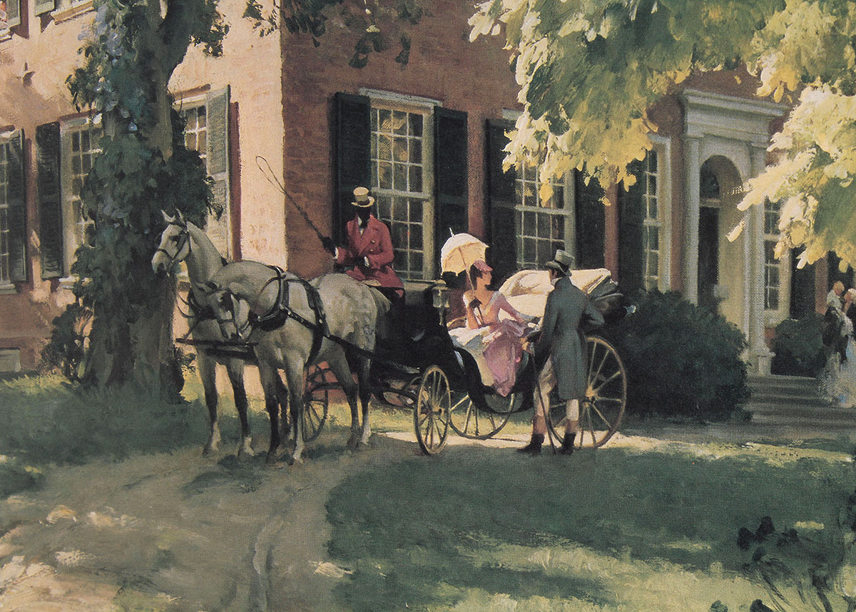 Haddon Sundblom Print of "My Old Kentucky Home"