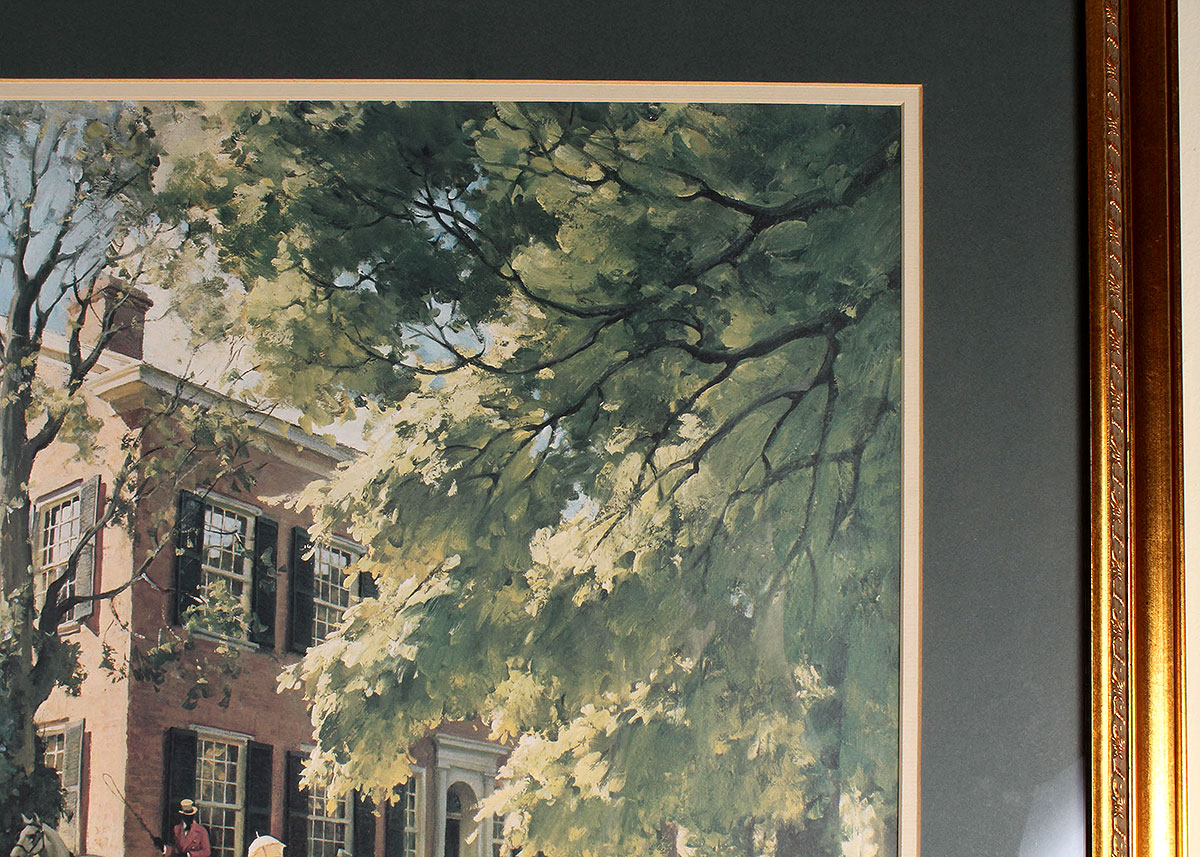 Haddon Sundblom Print of "My Old Kentucky Home"