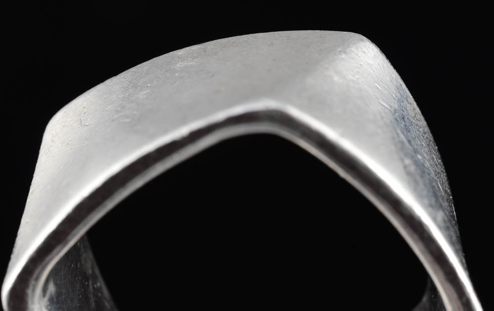 Tiffany & Co. Frank Gehry Sterling Silver Torque Ring