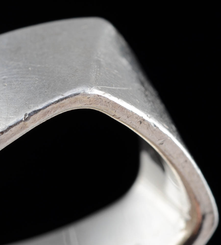 Tiffany & Co. Frank Gehry Sterling Silver Torque Ring