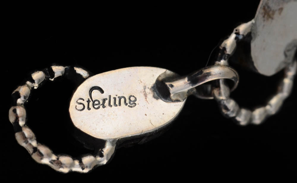 Navajo Sterling Silver and Turquoise Watch and Pierced Earrings