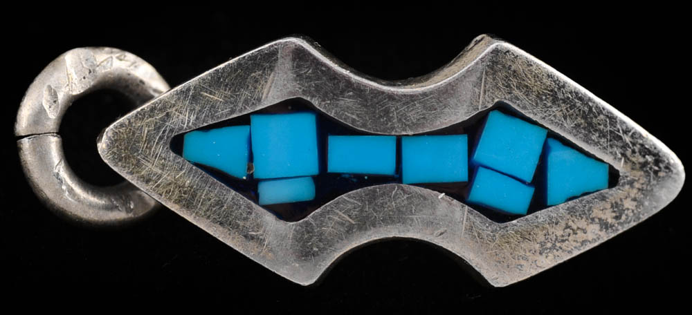 Four Southwestern Sterling Silver Pendants