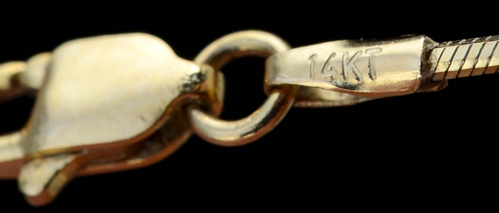 14K Yellow Gold Chain with Pearl and Diamond Pendant and 14K Pierced Earrings