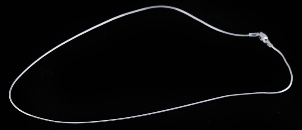 Three Sterling Silver Necklaces