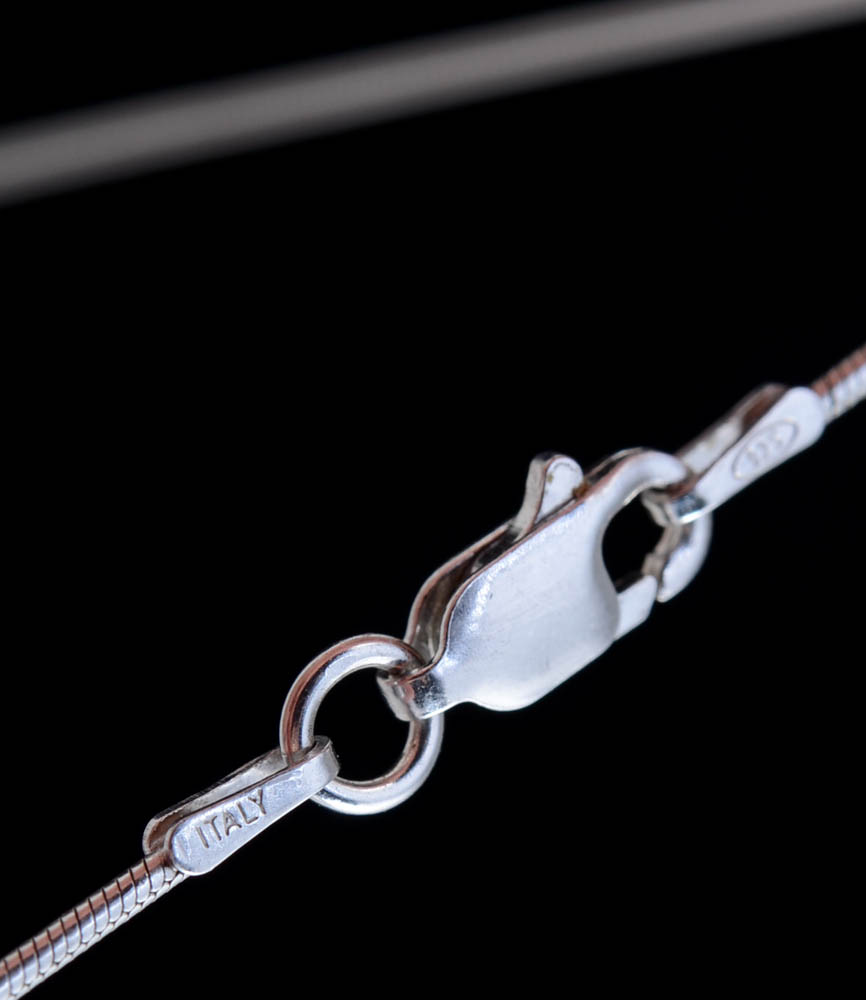 Three Sterling Silver Necklaces