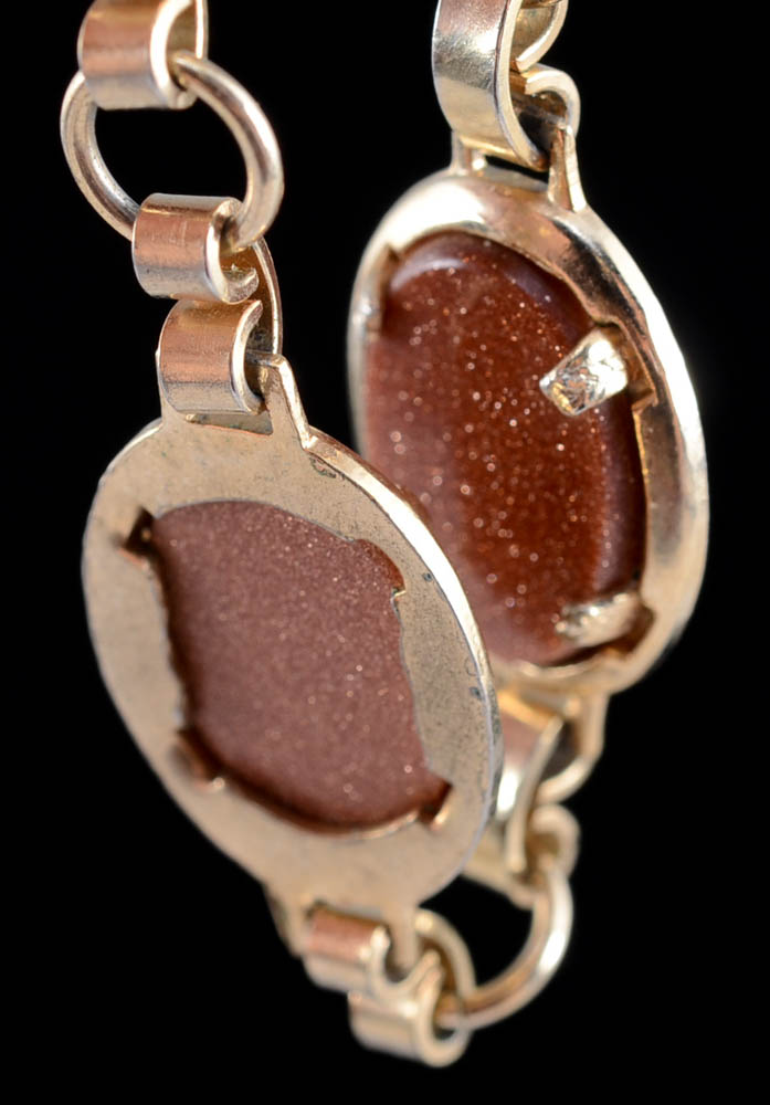 Simulated Goldstone Costume Assortment