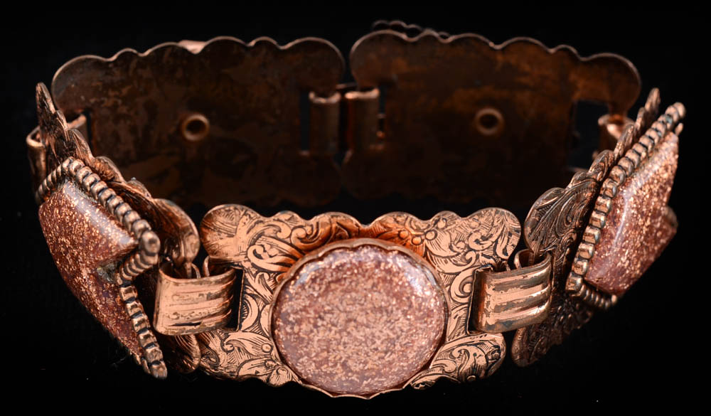 Simulated Goldstone Costume Assortment