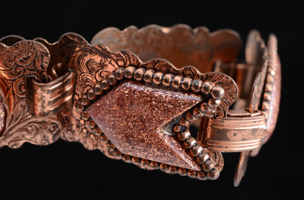 Simulated Goldstone Costume Assortment