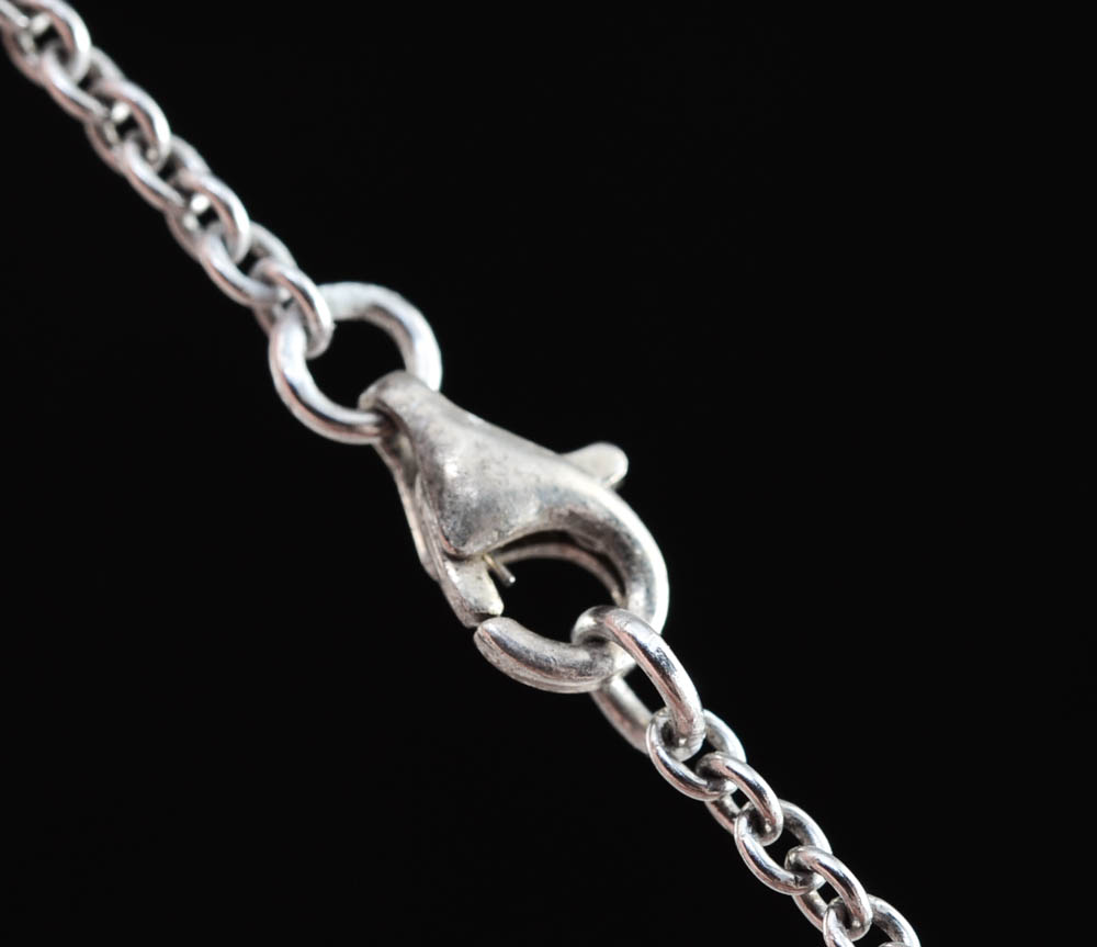 Faux Abalone Fashion Necklace