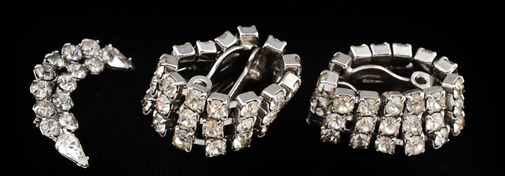 Silver Tone Costume Jewelry