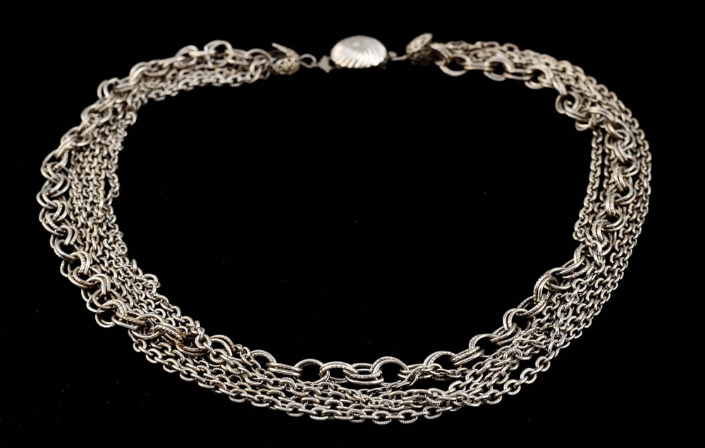 Silver Tone Costume Jewelry