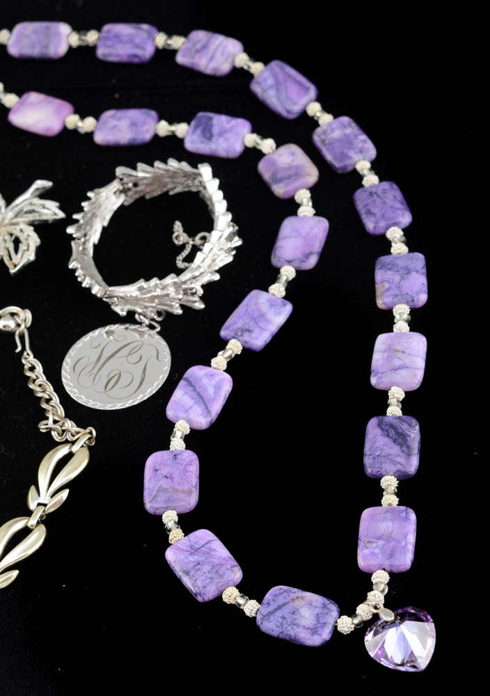 Costume Jewelry Including Sterling