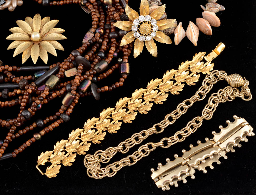 Costume Jewelry Including Napier and Lisner