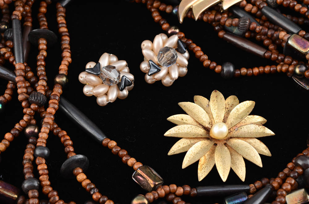 Costume Jewelry Including Napier and Lisner