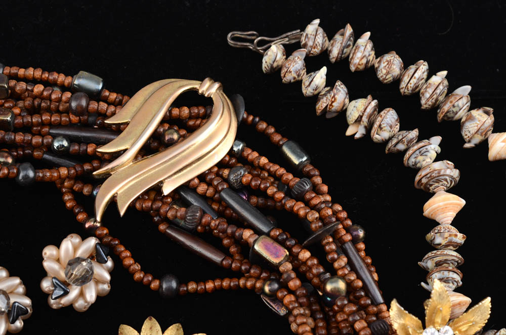 Costume Jewelry Including Napier and Lisner