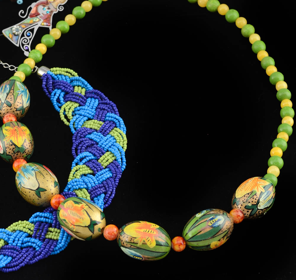 Costume Jewelry Necklaces Including Lagunitas