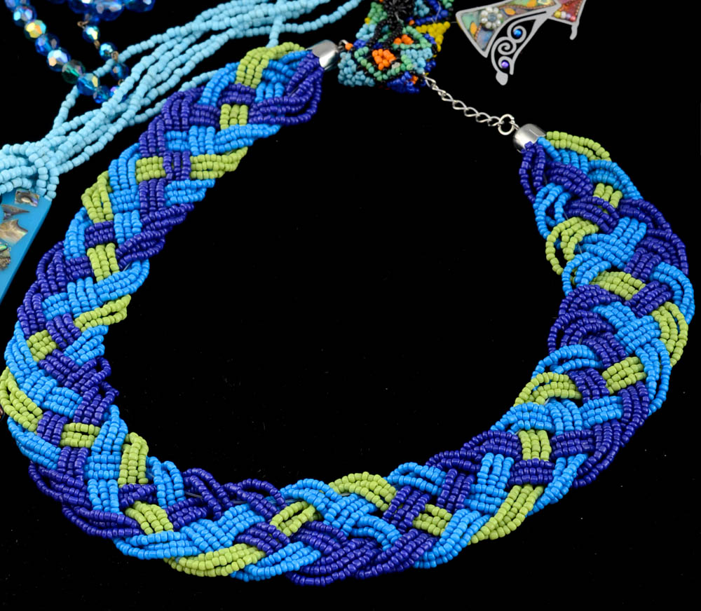 Costume Jewelry Necklaces Including Lagunitas