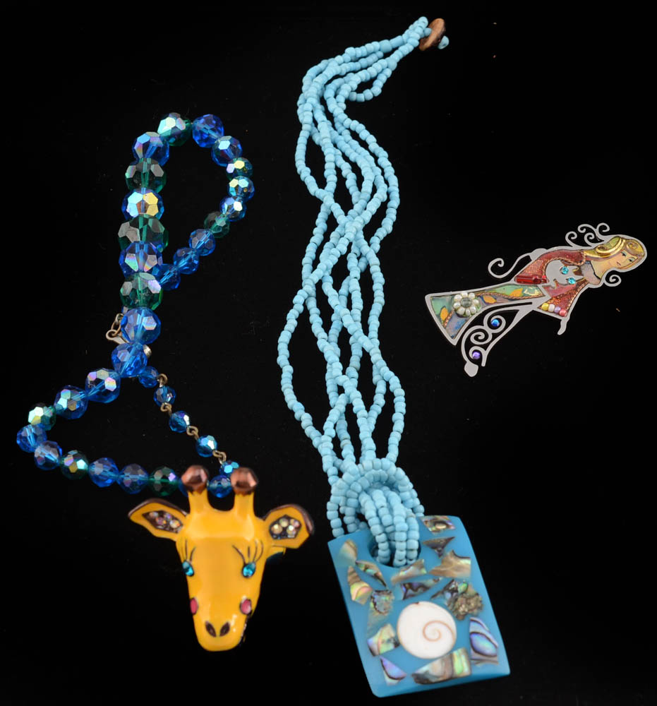 Costume Jewelry Necklaces Including Lagunitas