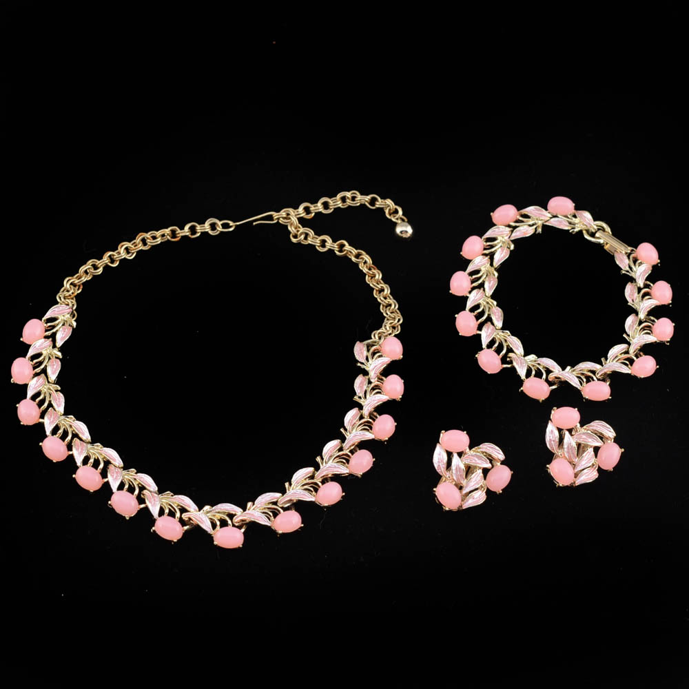 Vintage Judy Lee Jewels Grand-Parure Set