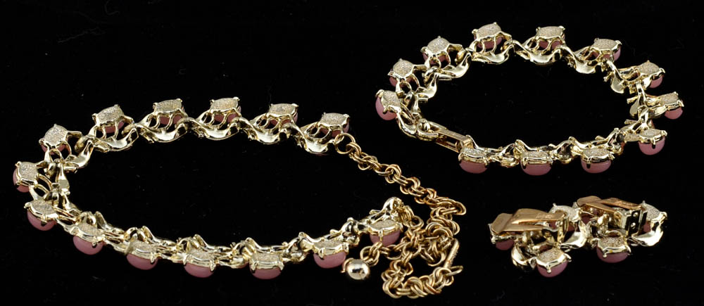 Vintage Judy Lee Jewels Grand-Parure Set