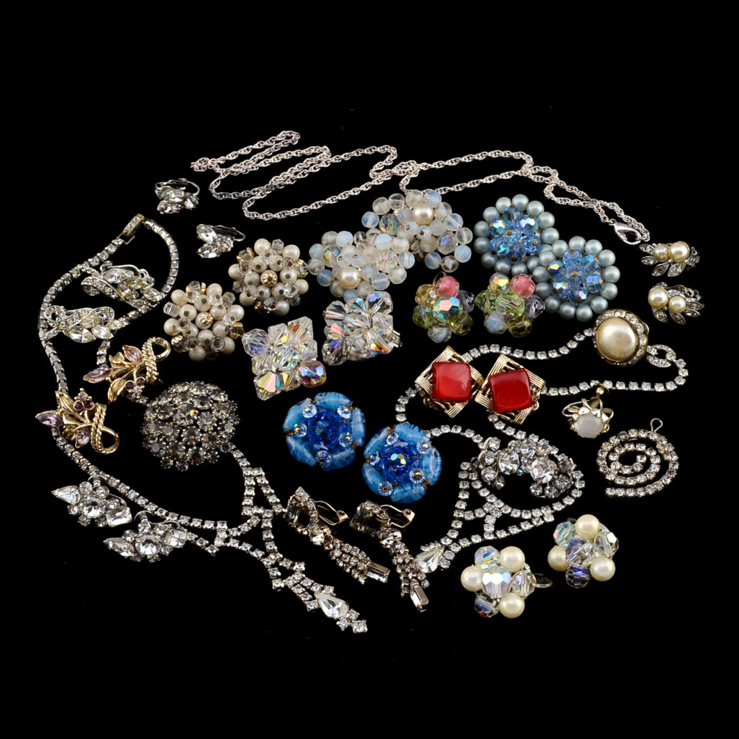 Group of Vintage Jewelry Including Coro