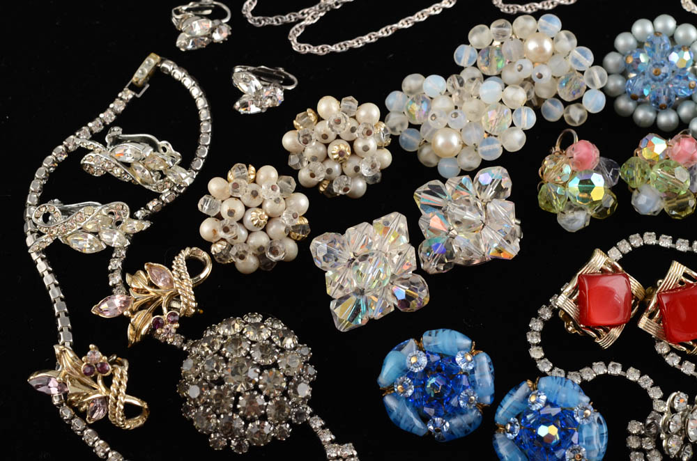 Group of Vintage Jewelry Including Coro