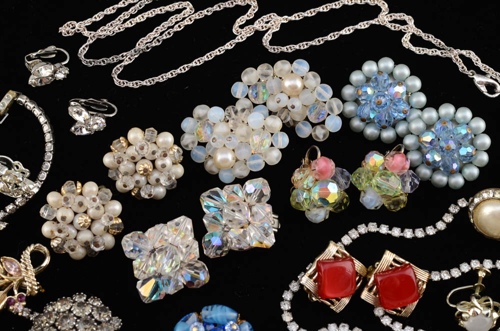 Group of Vintage Jewelry Including Coro