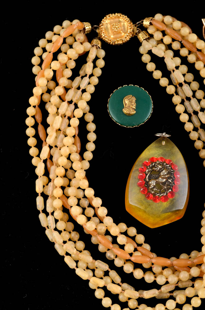 Group of Vintage Costume Jewelry