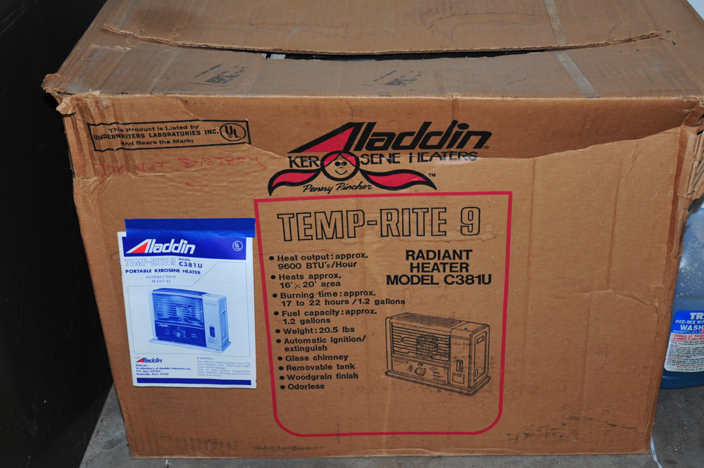 Aladdin Kerosene Heater