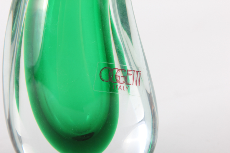 Luigi Onesto Oggetti Murano Art Glass Sculpture