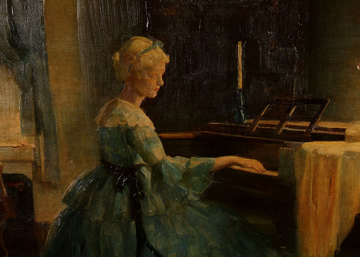 Gicleé of Marguerite S. Pearson's "Blue Danube"