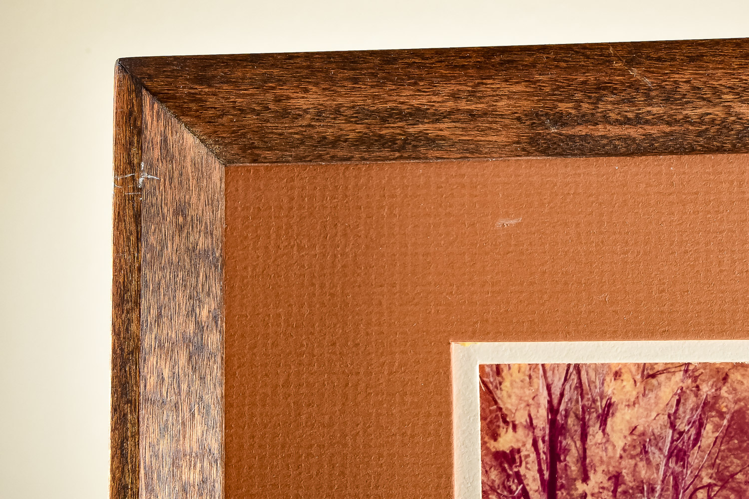 Vintage Art Gore Scenic Woodland Lake Signed Photograph