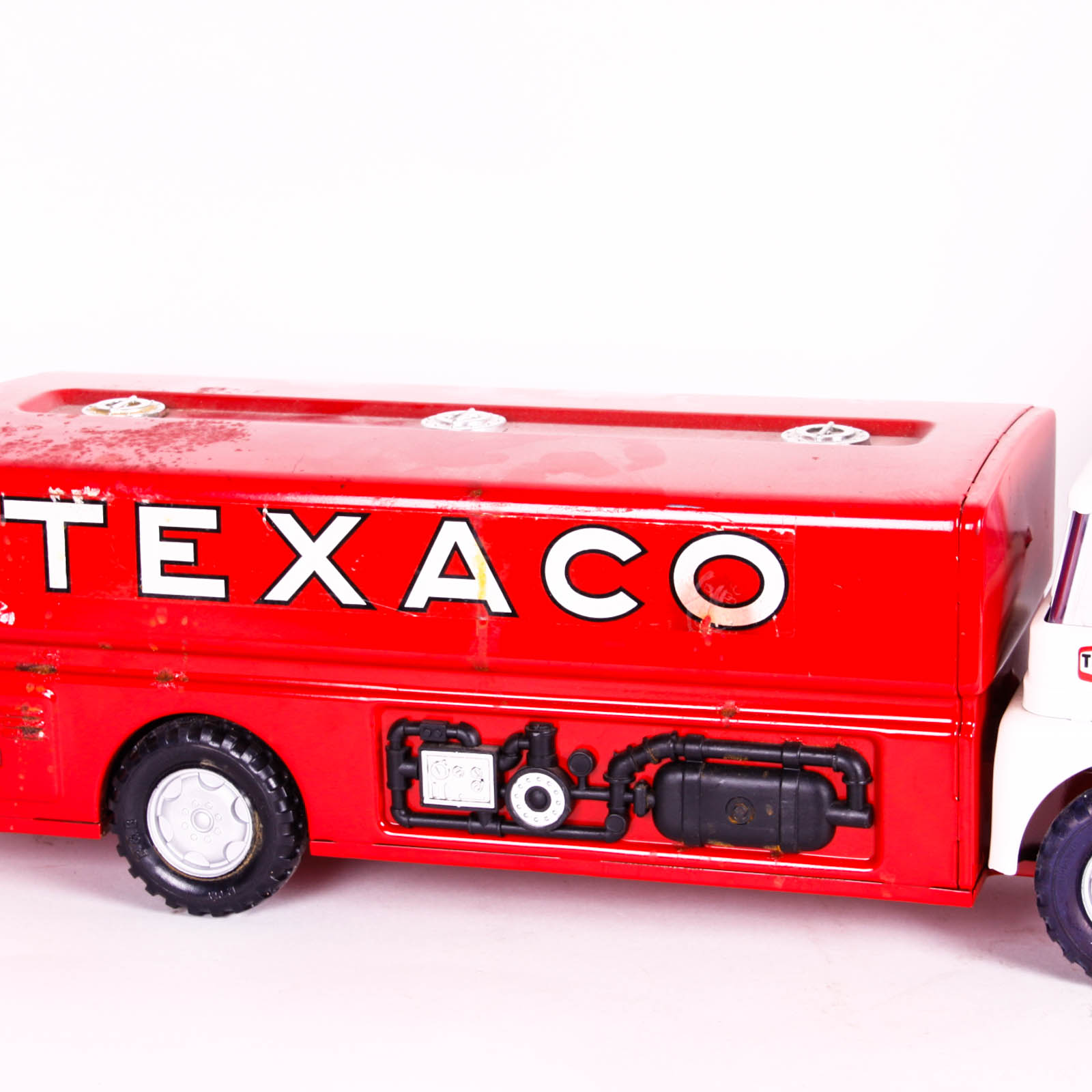 Vintage Texaco Tanker Trunk and Mr. Chief Robot
