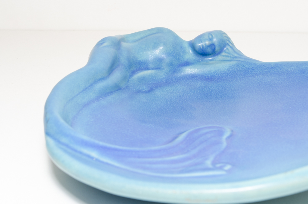 Van Briggle Mermaid Tray