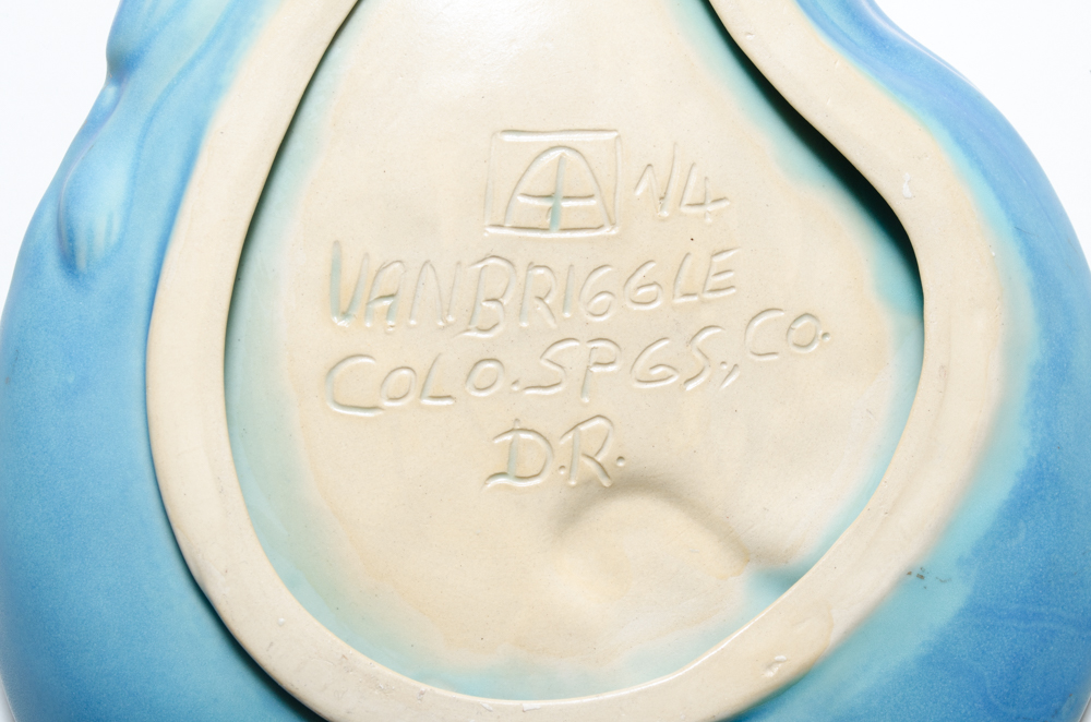 Van Briggle Mermaid Tray