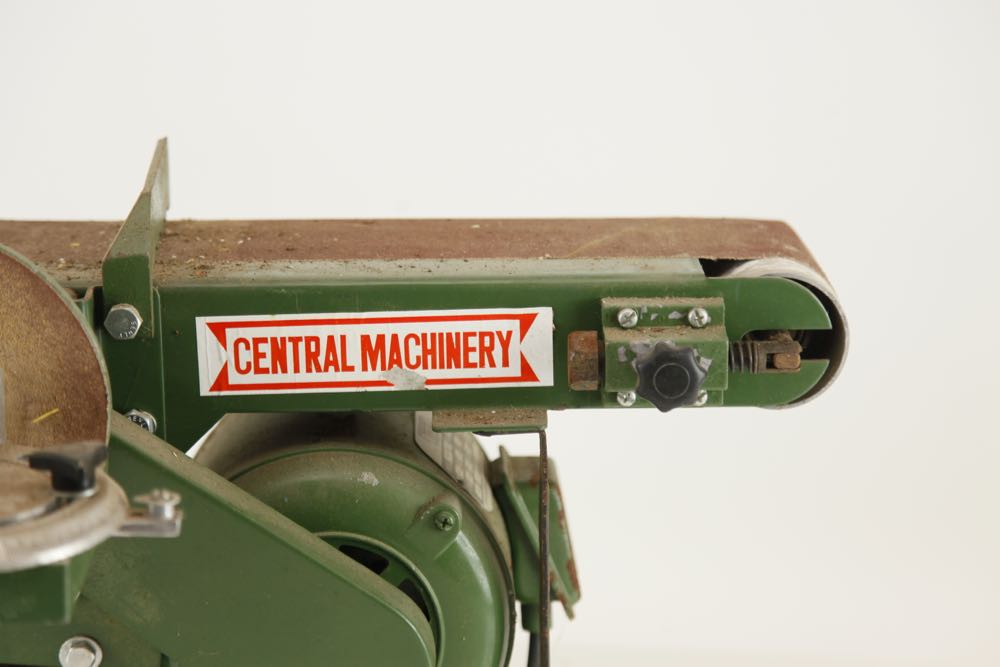 Vintage Central Machinery Disc Belt Sander
