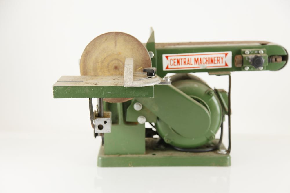 Vintage Central Machinery Disc Belt Sander