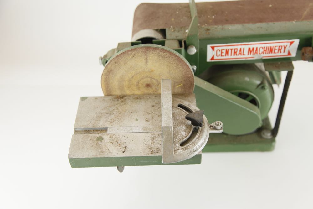 Vintage Central Machinery Disc Belt Sander