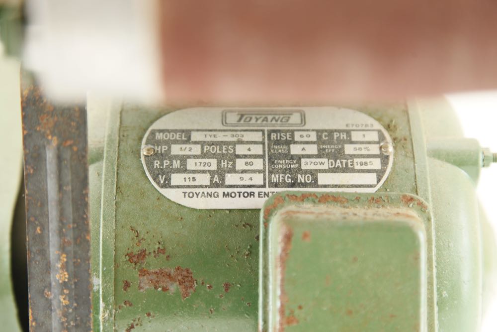 Vintage Central Machinery Disc Belt Sander