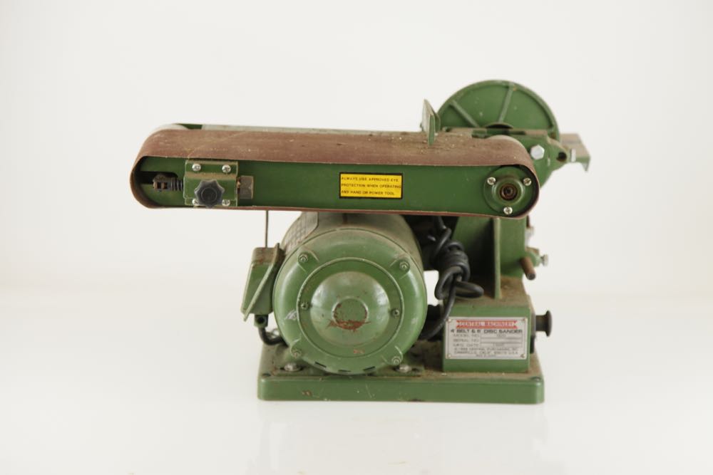 Vintage Central Machinery Disc Belt Sander