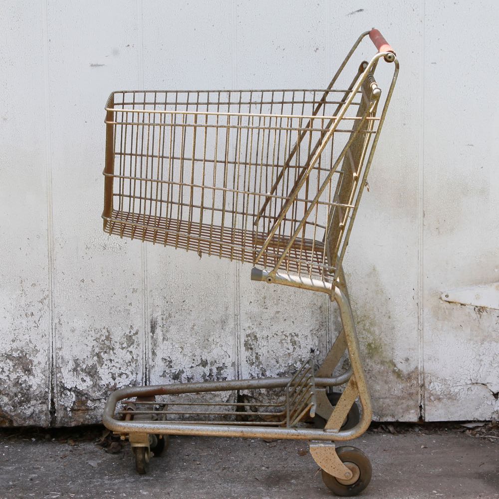 Vintage Begley Drug Co. Shopping Cart