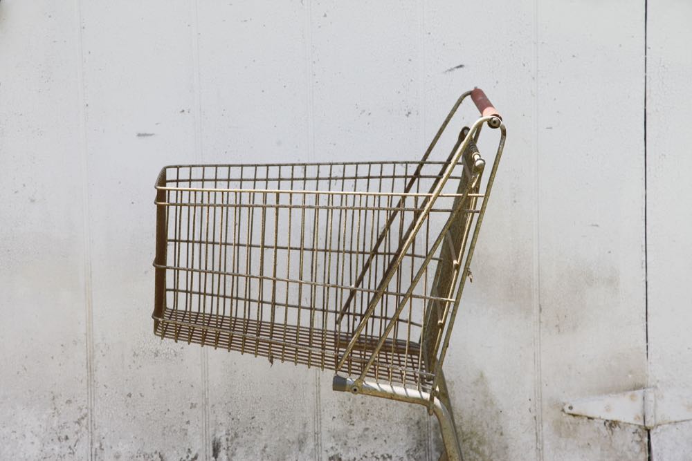 Vintage Begley Drug Co. Shopping Cart