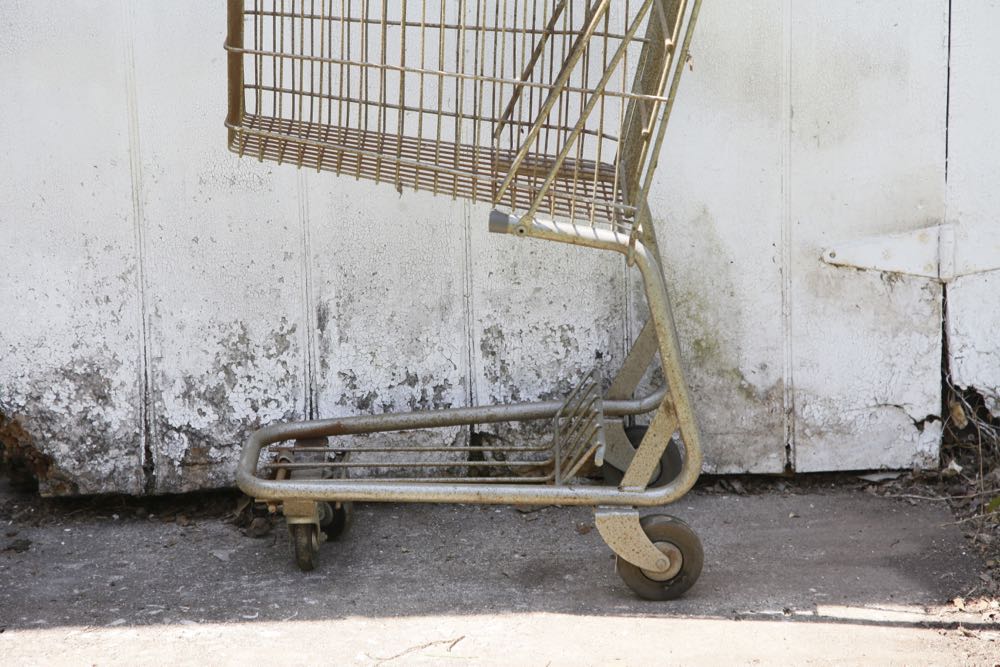 Vintage Begley Drug Co. Shopping Cart