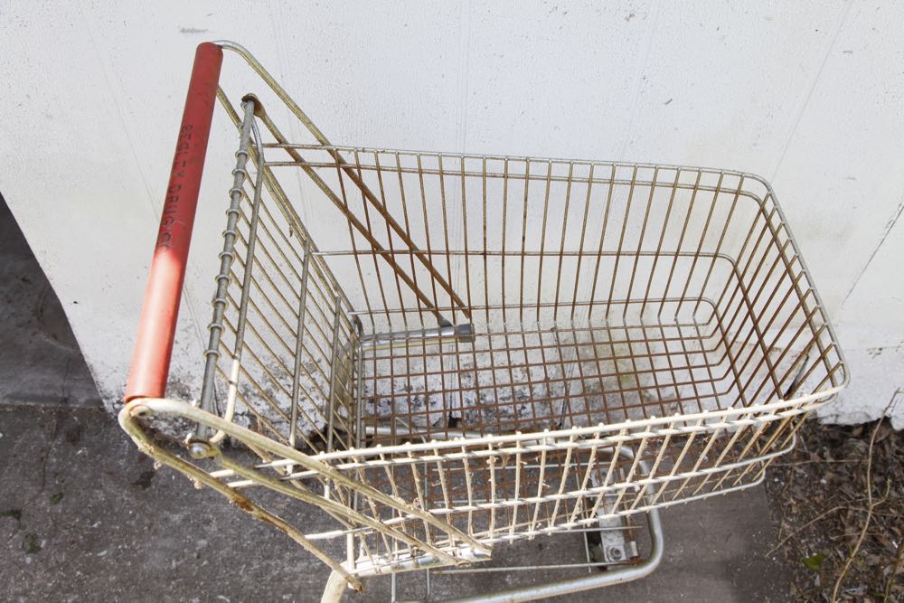Vintage Begley Drug Co. Shopping Cart