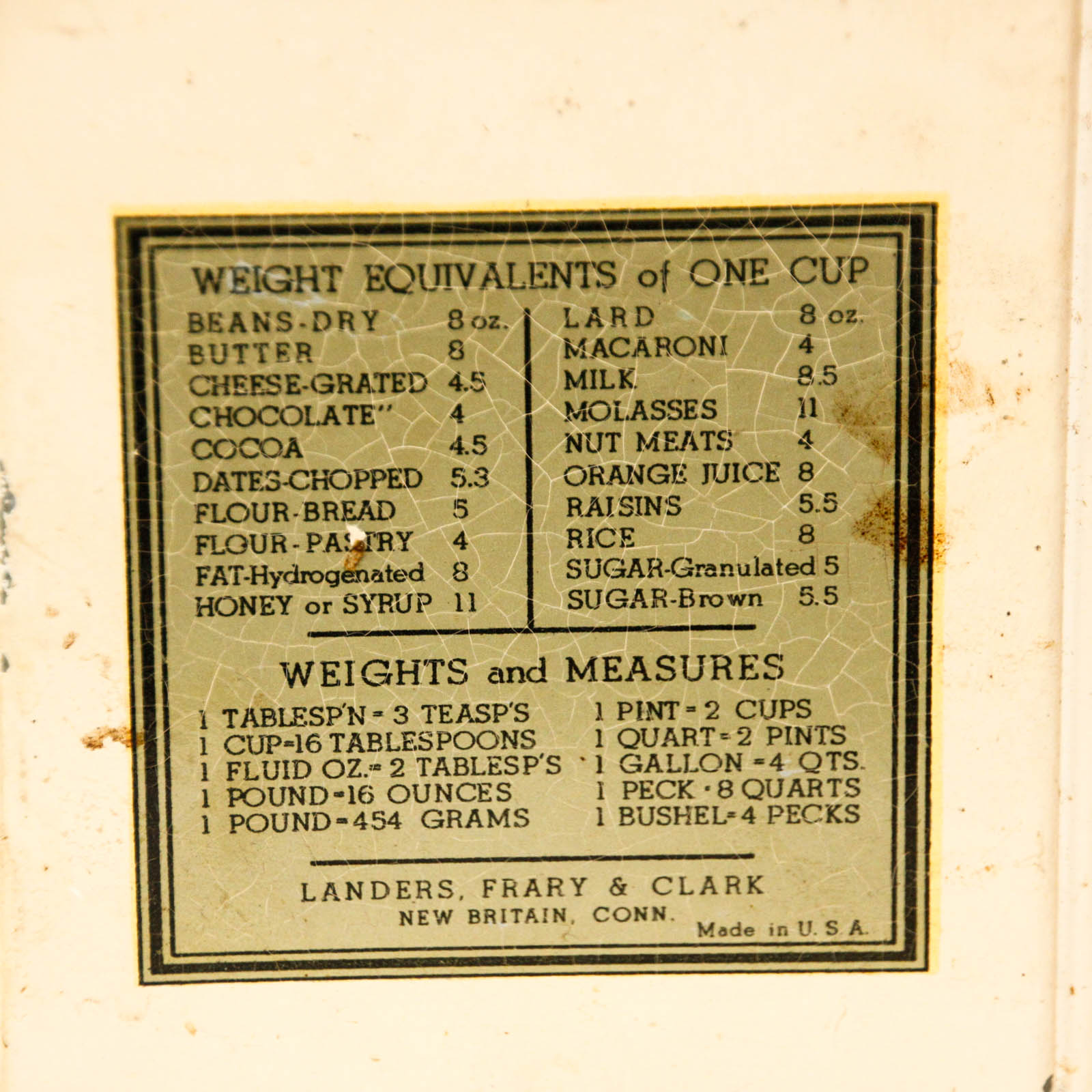 Vintage Kitchen Scales