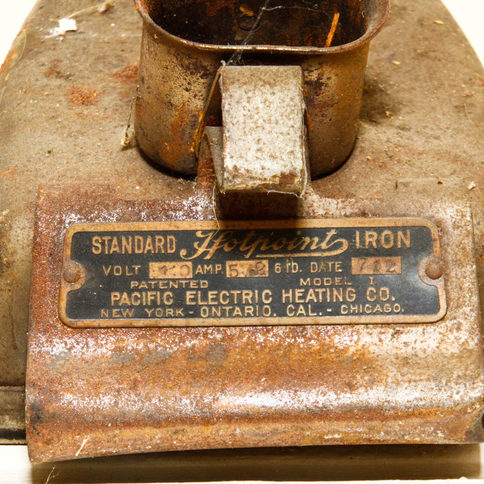 Vintage Electric Standard Hotpoint Iron